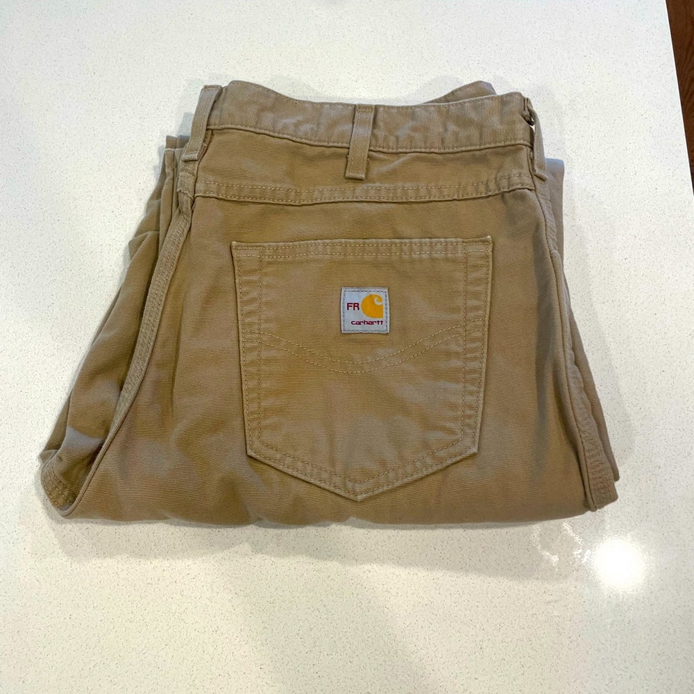 Carhartt Arc Rated Fire Resistance Pants 2112 Cat 2 Loose Fit size 36x32